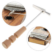 Kalimba-martillo de afinación de Piano de pulgar de Metal con mango de madera portátil, para todos los tamaños 2024 - compra barato