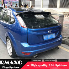 For Ford Focus Spoiler 2007-2011 Focus hatch-back High Quality  ABS Material Car Rear Wing Primer Color Rear Spoiler 2024 - buy cheap