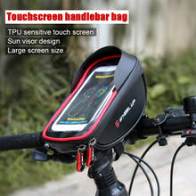 WHEEL UP Cycling Bike Handlebar Pouch Bicycle Head Tube Mobile Phone Bag Case for MTB Bike Bicycle wheels bike smartphone case 2024 - buy cheap