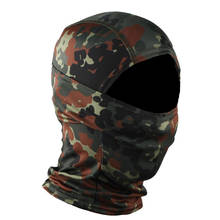 Balaclava militar tático caça máscara camuflagem cabeça capa completa rosto cachecol respirável rápido seco boné elástico sandproof bandana 2024 - compre barato