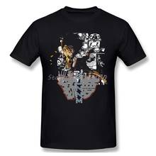 Gally Print Cotton T-Shirt Ghost in the Shell Anime Film For Men Fashion Streetwear 2024 - buy cheap