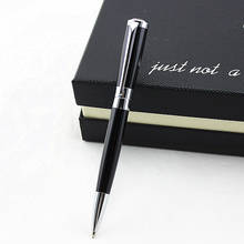 Luxury Metal Business Writing Ballpoint Pen Silver Clip Roller Ball Name Pens School Student Office Gifts Stationery Gift box 2024 - buy cheap