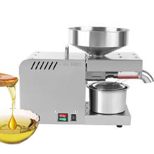 Oil Press Machine Oil Extraction Expeller  Mini Extractor Automatic Seed Nut Peanut Sesame Heat Fried Oil Presser 2024 - buy cheap