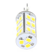 Led G4 Bulb  2835SMD 27leds  Up to 3500LM Wide Working Volt DC10-30V/AC8-20V  Dimmable Bulb White Warm White 5pcs/lot 2024 - купить недорого