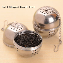 1pcs Ball Tea Infuser Mesh Filter Silver Stainless Steel Ball teakettles Strainer Tea filter Locking Hot Home Kitchen Tools 2024 - buy cheap
