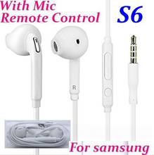 20pcs/lot Earphone In-ear Stereo Earbuds Earpiece with Mic for Samsung Galaxy S5 S4 S6 S7 Edge Note 3 4 Wholesale 2024 - buy cheap