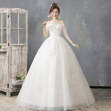 Wedding Dress Lace Up Bride Plus Size Luxury Half-Sleeve Embroidery Wedding Dresses  Vestidos De Novia Ball Gowns 2024 - buy cheap