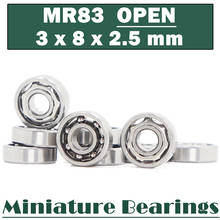 MR83 OPEN Ball Bearing 3*8*2.5 mm ( 10 PCS ) Non Standard Deep Groove Bearings MR83 2024 - buy cheap