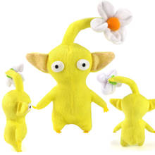 Pikmin brinquedo de pelúcia, figura de personagem animado, flores de pelúcia, amarelo, bichos de pelúcia macios, presente de aniversário para crianças 2024 - compre barato