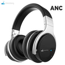 Meidong E7B Active Noise Cancelling wireless headphones with microphone ANC Bluetooth headset high fidelity deep bass headphones 2024 - buy cheap