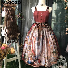 Summer Sleeveless Lolita  Dress For Women INS Super Fairy Travel Female Bow New Dress ONE SIZEMAGOGO 1PC 2024 - buy cheap