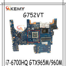 Samxinno placa-mãe para rog g752vt g752v g752vl g752wi-fi, placa principal g752vl com driver gtx965m/960m v4g 2024 - compre barato