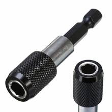 1Pcs 60mm Quick Release Electric Drill Screwdriver Bit Holder 1/4" Hex Shank Metal Drill Bit Holder 2024 - buy cheap