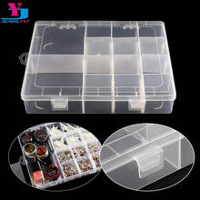 Nail Tips Storage Box Manicure Nail Tool Art Tips Translucent Plastic Jewelry Decoration Box Case Empty Boxes For Press On Nails 2024 - buy cheap