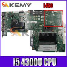 Akemy para CPU. Placa base I5 4300U AIVL nm-a351, Lenovo ThinkPad L450, ordenador portátil, placa base con gráficos integrados, prueba al 100%, OK 2024 - compra barato