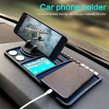 Car Anti-Slip Mat Pad Auto Dash Silicone Phone Holder Non Slip Sticky Anti Slide Dashboard GPS Mount Bracket Parking Number Card 2024 - buy cheap
