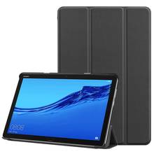 Case For Huawei MediaPad T5 10.0 Cover Flip PU Leather Magnetic Folding Stand Table Case For Huawei MediaPad M5 Lite 10.0 10.8 2024 - buy cheap