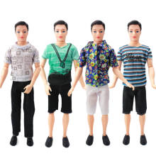 Кукла микс принц Кен, одежда, модный костюм, классная Одежда для Барби, мальчик, Кен, куклы, аксессуары, подарки, детский подарок, DIY игрушки 2024 - купить недорого
