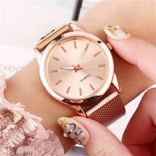 Luxury Women Watch Simple Rose Gold Stainless Steel Dial Quartz Watch Casual Bracele Watch zegarek damski montre femme Wd3 2024 - купить недорого