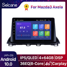 Seicane-rádio multimídia para carro, android 10.0, 2din, dsp, reprodutor de vídeo, gps, para mazda 3 axela 2013-2018, suporte carplay, 4g, 360, câmera 2024 - compre barato