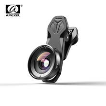 APEXEL HD Optic Phone Mobile Lens 110 Degree Wide Angle Lens With CPLStar Filter Lens For iPhone Xiaomi  Huawei Most Smartphones 2024 - buy cheap