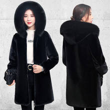 Plus Size Sheepskin Coats For Women Winter Wool Coat Female Warm Outwear Long Sheep Shearing Jacket Womens Faux Fur Jacket Coat 2024 - buy cheap