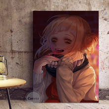 Anime himiko estampas de decoração de lona, pôster de fotos para decoração de casa, sala de estar, quarto, pintura de arte 2024 - compre barato