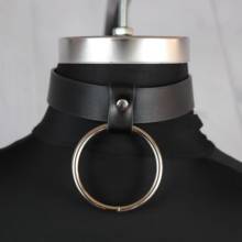 UYEE New PU Leather Collar Wide Neck Strap Adjustable Belt SM Bondage Restraints Bondage Sexy Bdsm Neck Harness Suspender LN-005 2024 - buy cheap