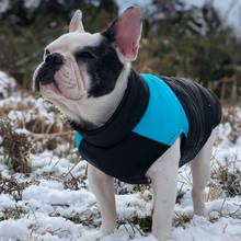 Waterproof French Bulldog Big Dog Vest Jacket Winter Warm Pet Dog Clothes For Small Large Dogs Puppy Pug Coat Dogs Pets Clothing 2024 - купить недорого