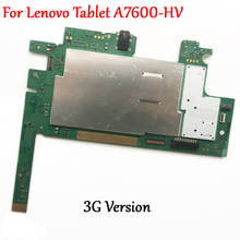 Placa base Original probada para Tablet Lenovo A7600 A7600-HV, placa base de trabajo completo, versión 3G, circuito lógico, Panel electrónico FPC 2024 - compra barato