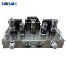 Sunbuck DIY kit luxury high-end 6.5W 2.0 channel 5U4C 6H9C 6P3PT tube amplifier 2024 - buy cheap