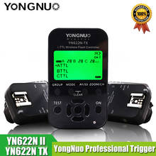 3in1 YONGNUO YN-622N II 2 Triggers + YN622N-TX LCD Controller i-TTL Wireless Flash Trigger Transceivers for Nikon DSLR Newest 2024 - buy cheap