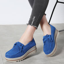 Women sneakers platform shoes   2022 autumn solid round toe sneakers women shoes loafers flat with soft casual shoes woman 2024 - buy cheap