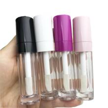 Tubo vazio de brilho labial 100 ml, tubo mais grosso de 7.5 peças, tampa rosa leve, tubo de esmalte labial de plástico, recipiente de embalagem de cosméticos de maquiagem diy 2024 - compre barato