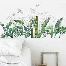 Animais ilha adesivos de parede para sala de estar quarto decoração da parede crianças dos desenhos animados pvc decalques de parede decorações de casa 2024 - compre barato