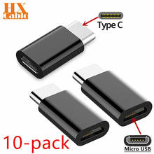 10PCS USB C to Micro USB Adapter Type C Charging For ZTE Nubia N1 Z11 /Z11 Max / Z11 mini Axon 7 Mini ZUK Z2 Charger Accessories 2024 - buy cheap