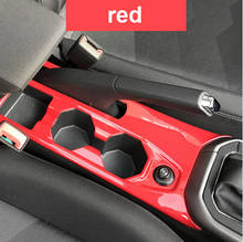 red item for POLO PLUS 2019 Water cup Handbrake Air conditioner outlet Glass lifting panel Decorative frame 2024 - buy cheap