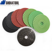 SHDIATOOL 1set (8pcs) Professional flexible polishing pads for marble & granite stone sanding disc 2024 - buy cheap