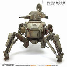 Yufan Model  1/35 Resin Soldier  Model Kit Originally Created  Armor Sky Tank Robot YFWW-1835 2024 - buy cheap