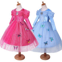 Fantasia bela adormecida e princesa aurora, para crianças, de aniversário, para meninas, roupa de dia das bruxas 2024 - compre barato