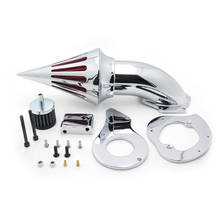 For Honda  Shadow 600 VLX600 1999-2012 Spike Air Cleaner Kits Intake Filter Chromed Aftermarket Motorcycle Parts 2024 - buy cheap