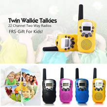 2pcs/set of children's toy walkie-talkie two-way radio UHF remote handheld transceiver kids radio mini toy kids gift AN88 2024 - buy cheap