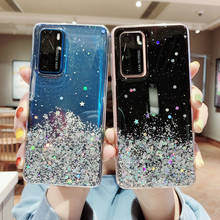 Soft Bling Glitter Clear Case For Samsung Galaxy M31 A01 A31 A51 A71 A30S A20S A10S A50 A10 S10 A20E S9 Plus S20 Ultra Cover 2024 - buy cheap