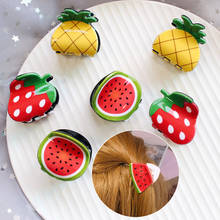 Claws Hair-Clip Watermelon Little-Hair Girls Plastic Cute Fruit Shape Hair Claws Lovely Sweet Women Fashion Hair Accessories 2024 - buy cheap