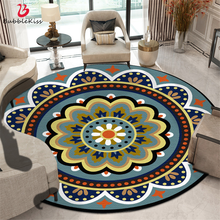Bubble Kiss Round Carpet Ethnic Retro Home Printed Rugs Nordic Style Living Room Bedroom Decor Rug Non-Slip Coffee Table Mats 2024 - buy cheap