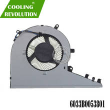 Laptop Cooling Fan 6033B053701 6033B0053801 DC5V 0.5A 4Pin for HP ENVY 17-AE TOUCH Series 2024 - buy cheap