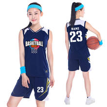 Женская баскетбольная футболка, профессиональная женская одежда для баскетбола, баскетбольная форма для девочек 2024 - купить недорого