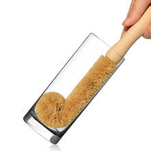 Coir Brush hemp fiber Kitchen Cleaning Brush Natural non-stick skillet brush oil degreasing dish washing cup pot brush 2024 - buy cheap