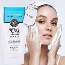 Milk Face Wash Cleanser Nourishing Cleanser Whitening Cosmetics Marks Moisturizing Foam Deep Clean Anti-Spots O5U2 2024 - buy cheap