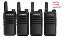 4PCS Portable Radio Baofeng mini Wiress Walkie talkie UHF Handheld Two Way Radio Communicator Transceiver Walkie-talkie рация 2024 - buy cheap